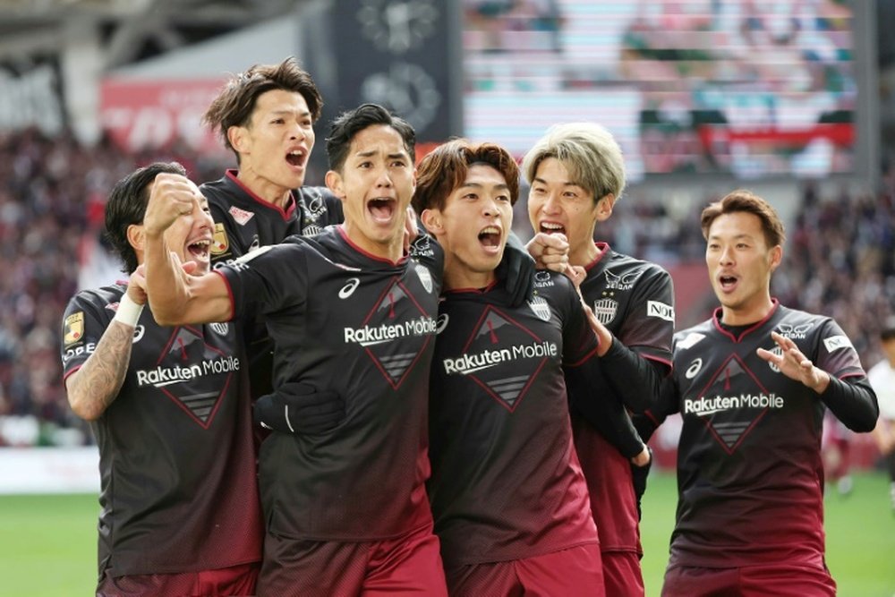 Vissel Kobe won the title on Sunday. AFP