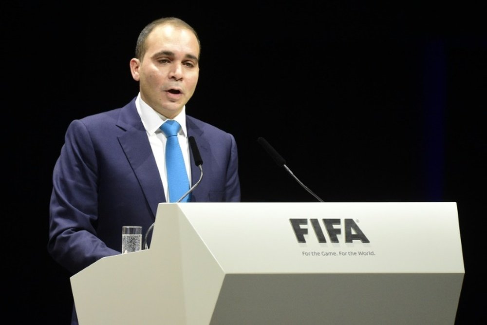 Prince Ali urges FIFA to take action. AFP