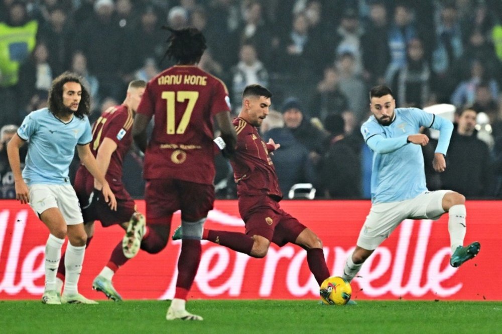 Lorenzo Pellegrini opened the scoring for Roma on Sunday. AFP