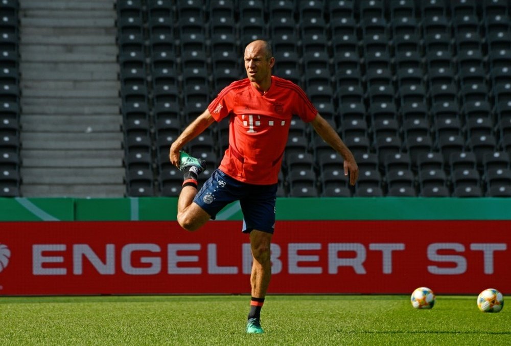 Robben and Ribery on bench for cup final farewell. AFP