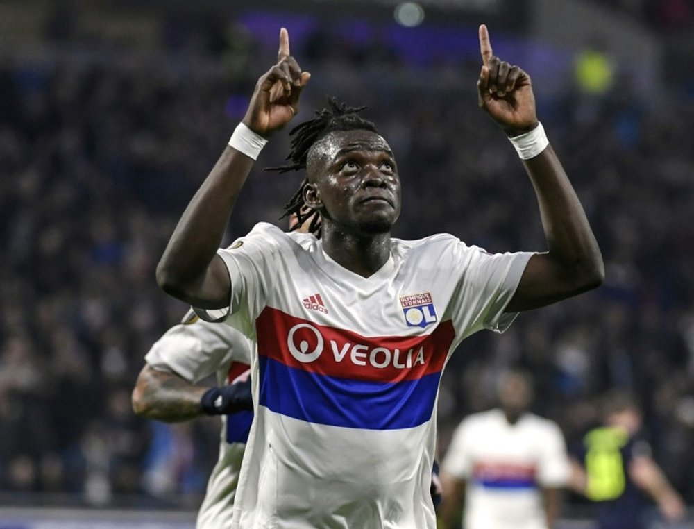 Traore opened the scoring against Everton on Thursday. AFP