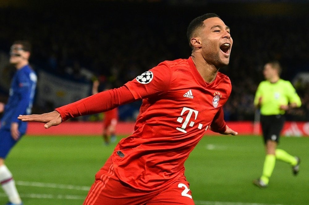 Serge Gnabry starred in Bayern's comprehensive victory at Stamford Bridge. AFP