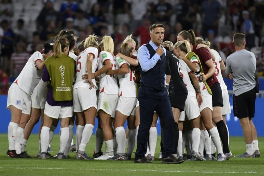England suffered World Cup heartbreak last night. AFP