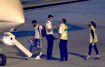 Messi tests terrible for Covid and is back in Paris