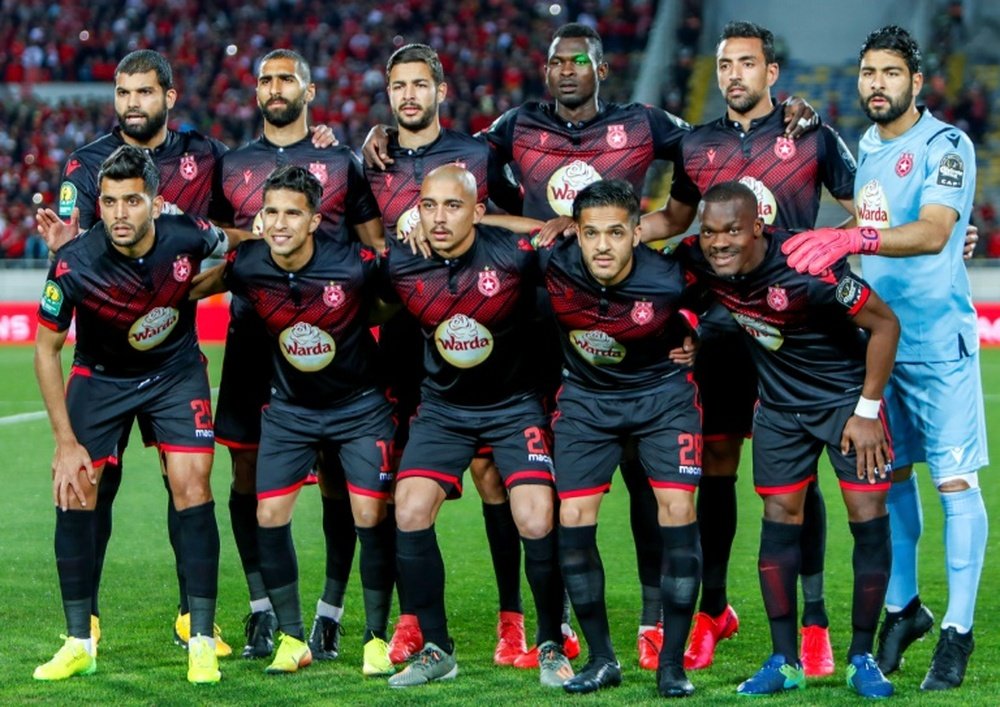 Etoile Sahel beat Al Mokawloon Al Arab in the CAF Confederation Cup. AFP