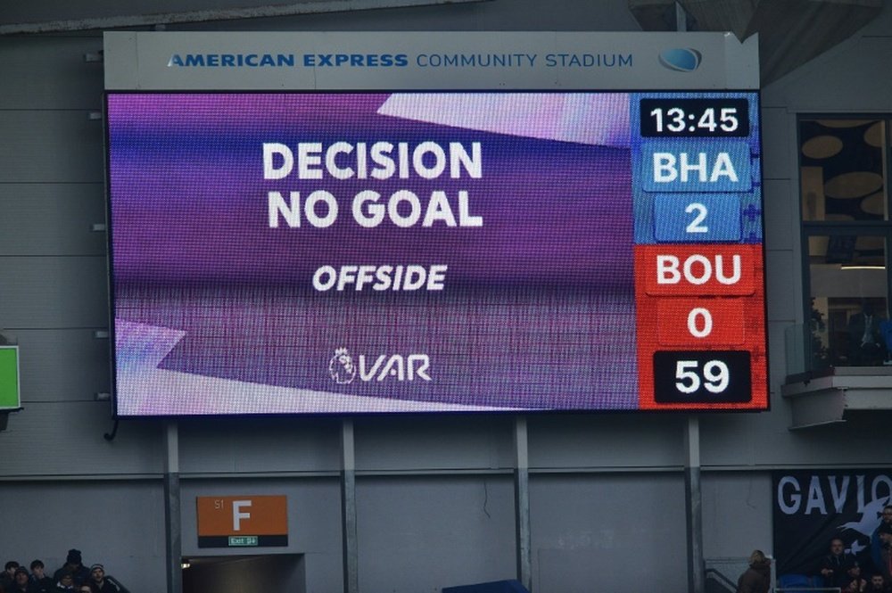IFAB say offside decisions should only be overturned if they are clear and obvious. AFP