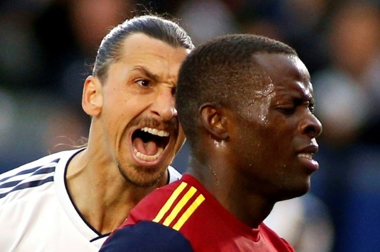 Ibrahimovic hit with ban after neck grab.