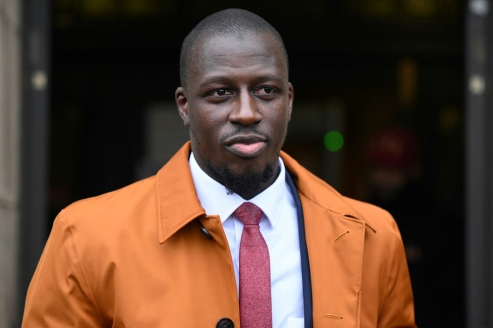 Lorient dismissed questions about Benjamin Mendy's recent acquittal. AFP