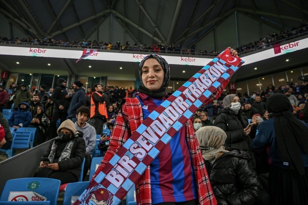 Unfancied Trabzonspor take Turkish football by storm. AFP