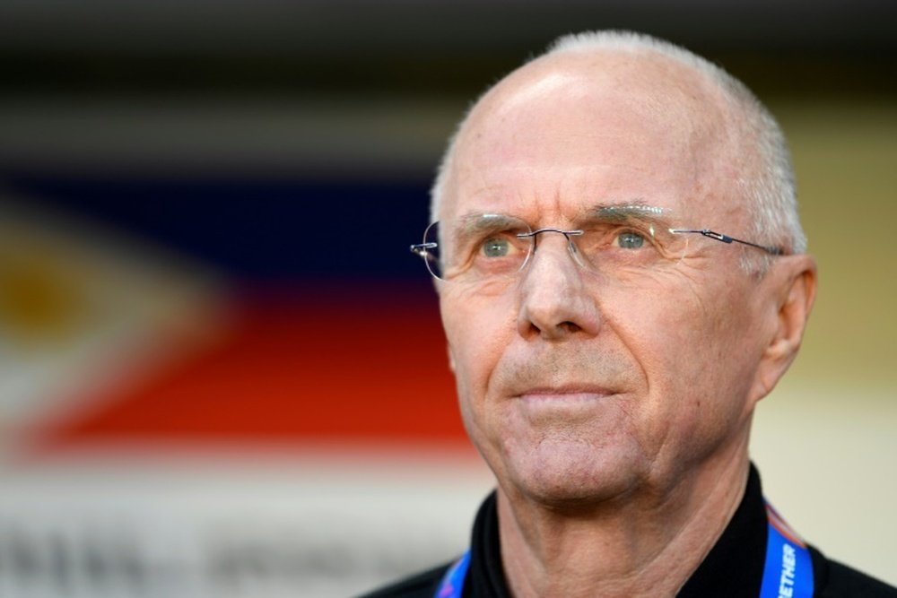 Sven-Goran Eriksson is set to lead a Liverpool legends team in a charity match. AFP