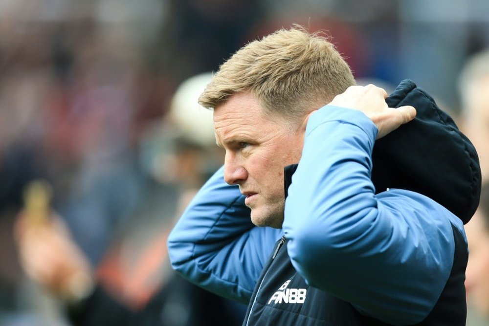 Leeds fan who pushed Howe banned for life. AFP