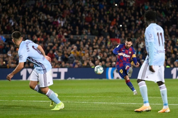 Messi to the rescue as his hat-trick puts Barca back on top