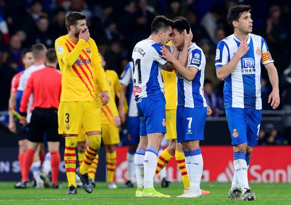 Espanyol could be relegated on Wednesday. AFP