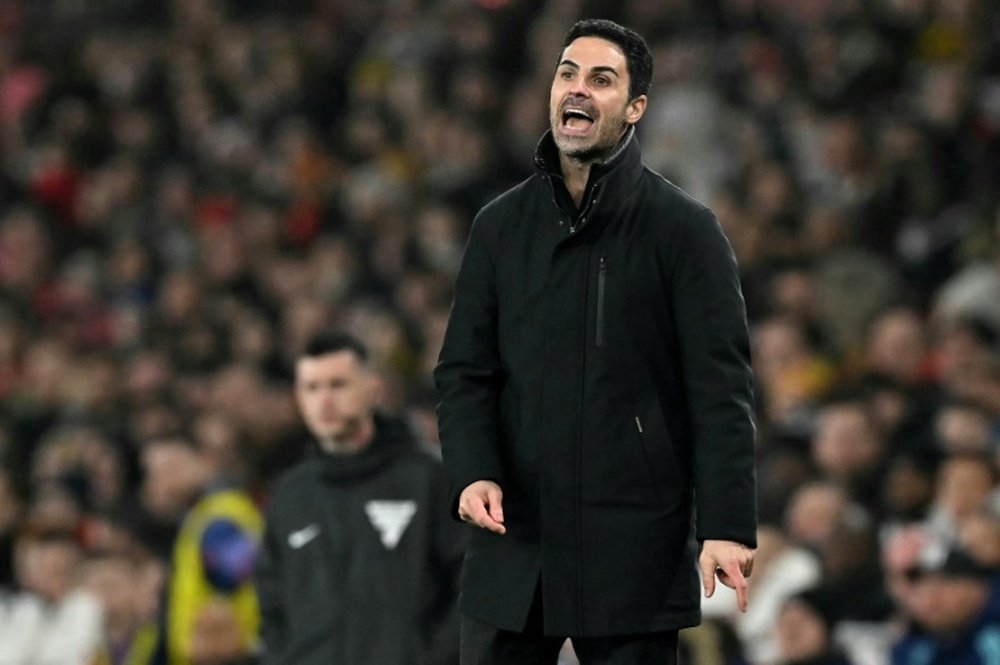 Arsenal trail nine points behind table-toppers Liverpool. AFP