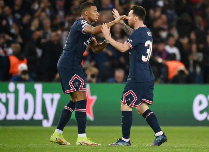 Messi and Mbappe lead PSG to victory against Leipzig
