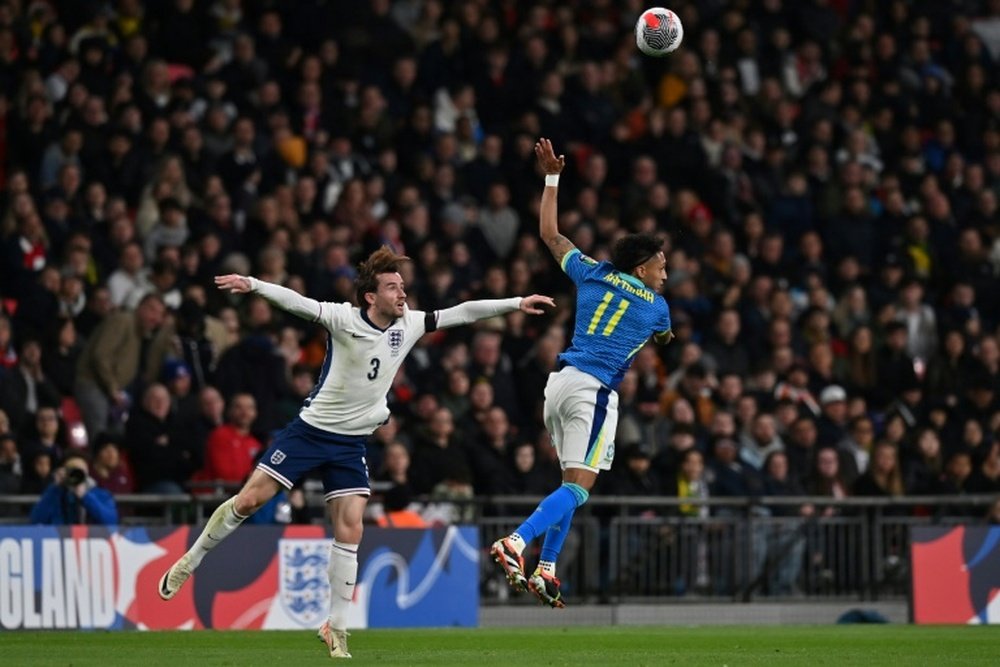 Pochettino said he was surprised Ben Chilwell started two games for England. AFP