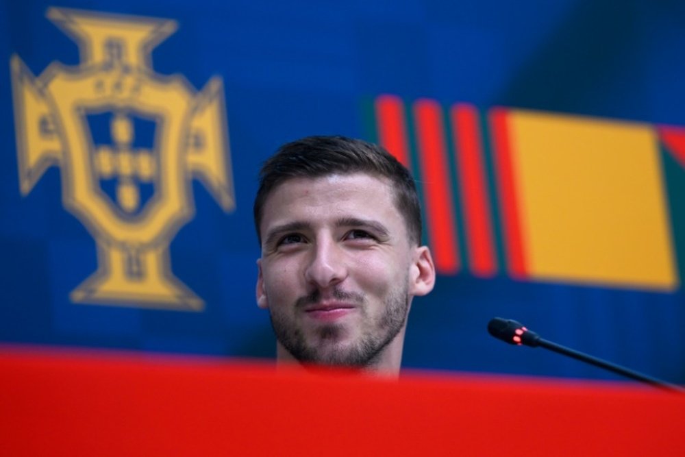 Ruben Dias does not want to keep talking about Cristiano Ronaldo. AFP