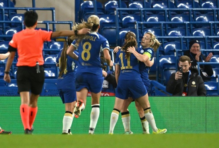 Chelsea advanced to the quarter-finals of the Women's Champions League on Wednesday with a 2-1 win over Real Madrid, while Paris Saint-Germain's third straight victory left them in sight of the knockout phase.