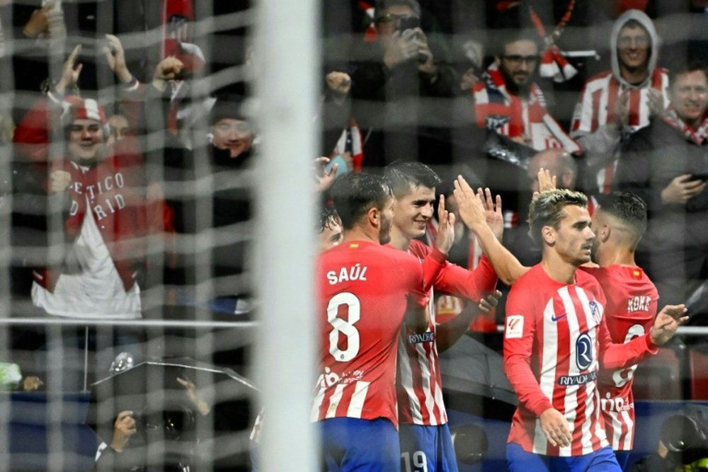 Atletico trail Madrid and second-place Girona by three points. AFP