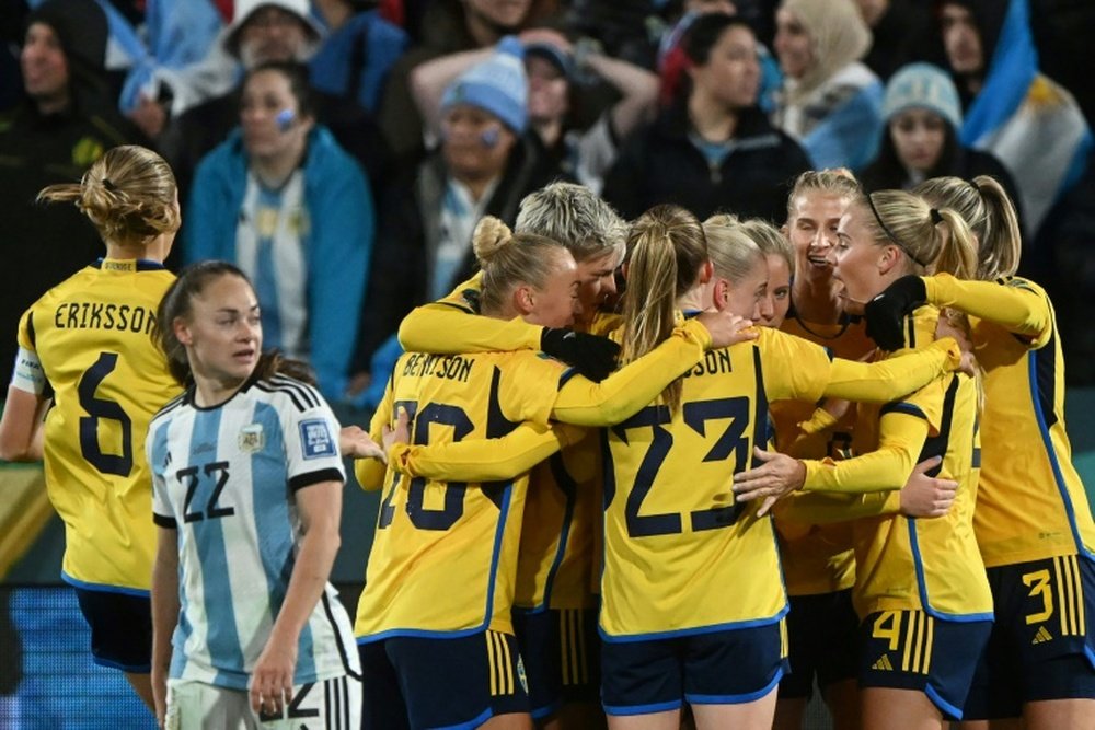 Sweden are convinced they can knock the United States out of the WC. AFP