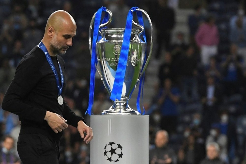 Champions League final pain a 'motor' for Man City, says Guardiola. AFP