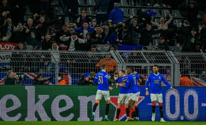 Rangers win 4-2 in Dortmund to take grip on Europa League last-16 spot