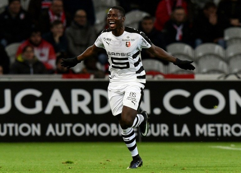 Ntep set to join St Etienne on loan from Wolfsburg. AFP