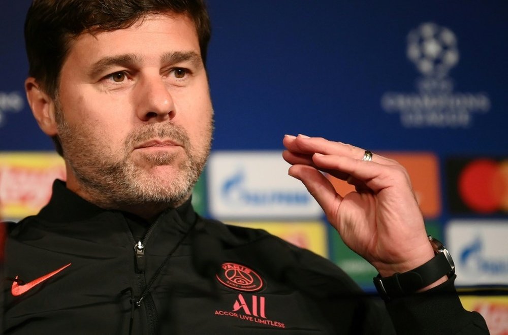 Pochettino speaks ahead of Marseille game. AFP