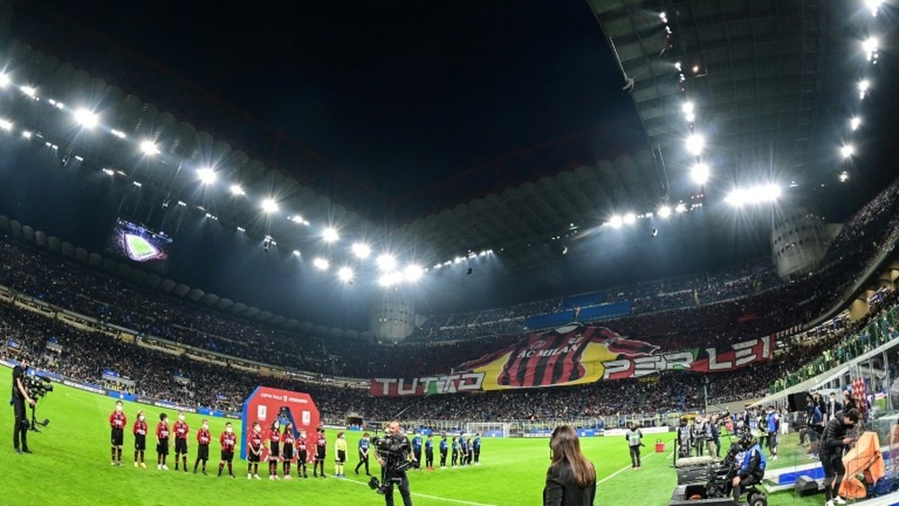 San Siro demolition on table as Milan and Inter's stadium dream put to public. AFP