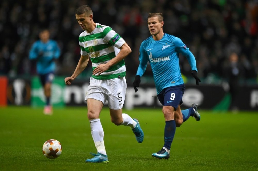 Simunovic, Hayes leave Celtic. AFP