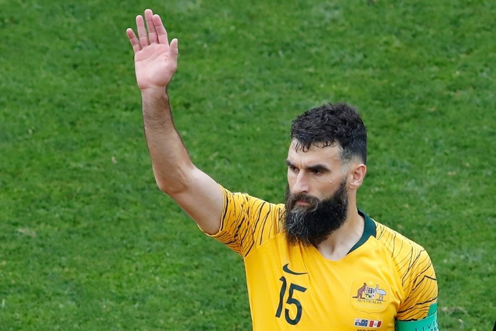 Ex-Australia and Crystal Palace captain Jedinak calls it a day. AFP