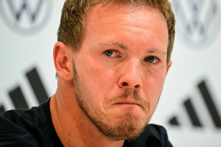 Nagelsmann fought back tears as he said belief has returned for the national side. AFP