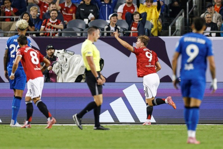 United cruise over Bournemouth in Premier League US friendly. AFP