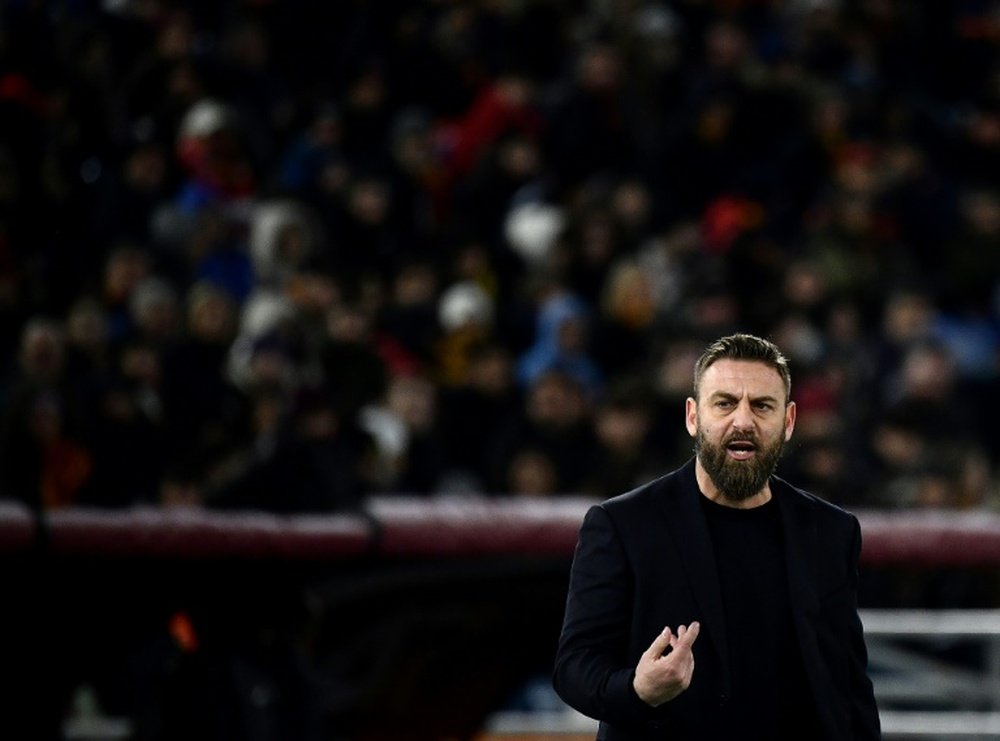De Rossi has won all three of his first three matches as Roma manager. AFP