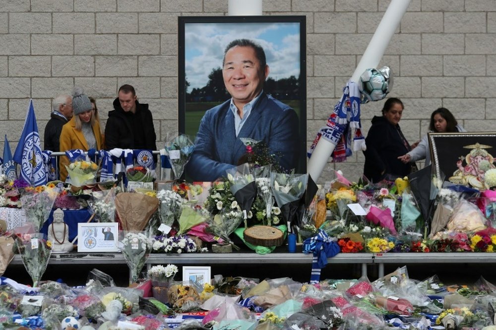 Leicester have renamed the club's charity in honour of chairman Vichai Srivaddhanaprabha. AFP