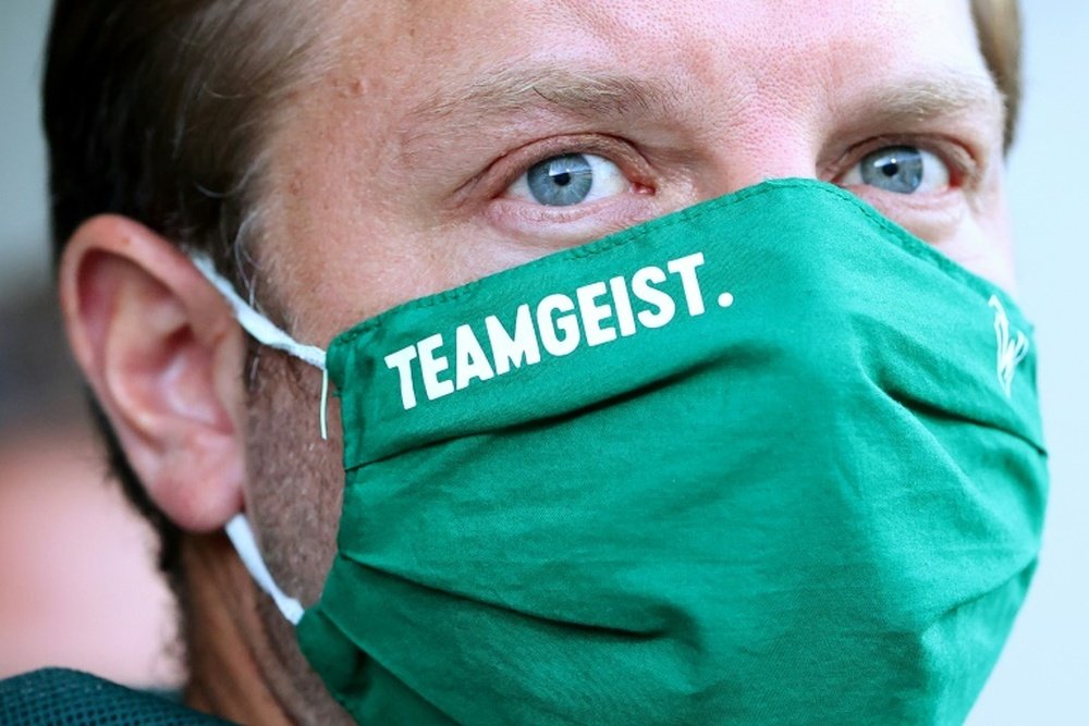 Werder Bremen have taken another pay cut. AFP