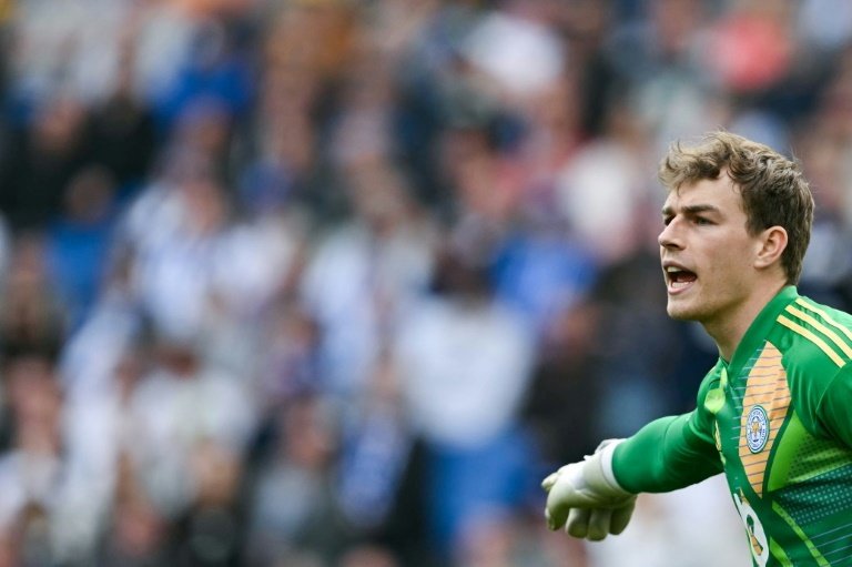 West Ham have signed goalkeeper Mads Hermansen from Leicester. AFP
