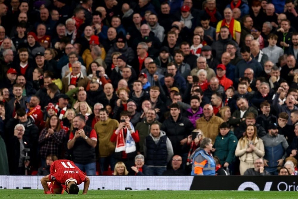 Salah scored ninth goal of the season in all competitions this season. AFP