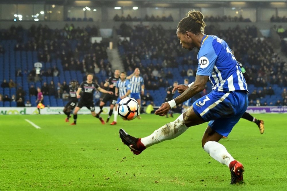 Brighton back Bong over Rodriguez racism complaint. AFP