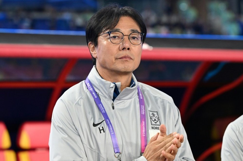 Hwang Sun-hong is a former South Korea striker who played at three World Cups. AFP