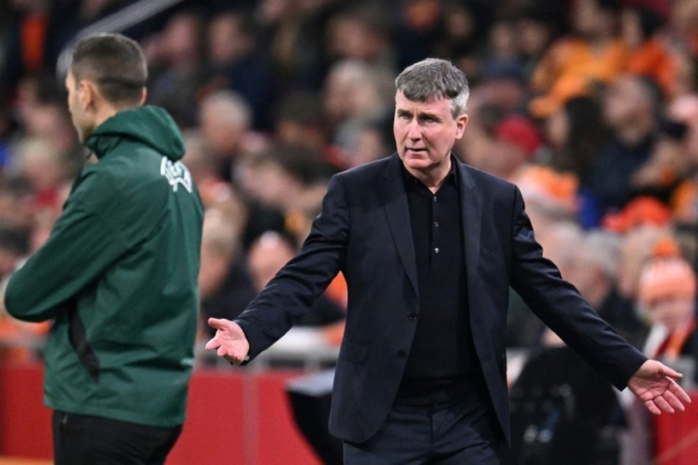 Stephen Kenny has not had his Republic of Ireland contract renewed. AFP