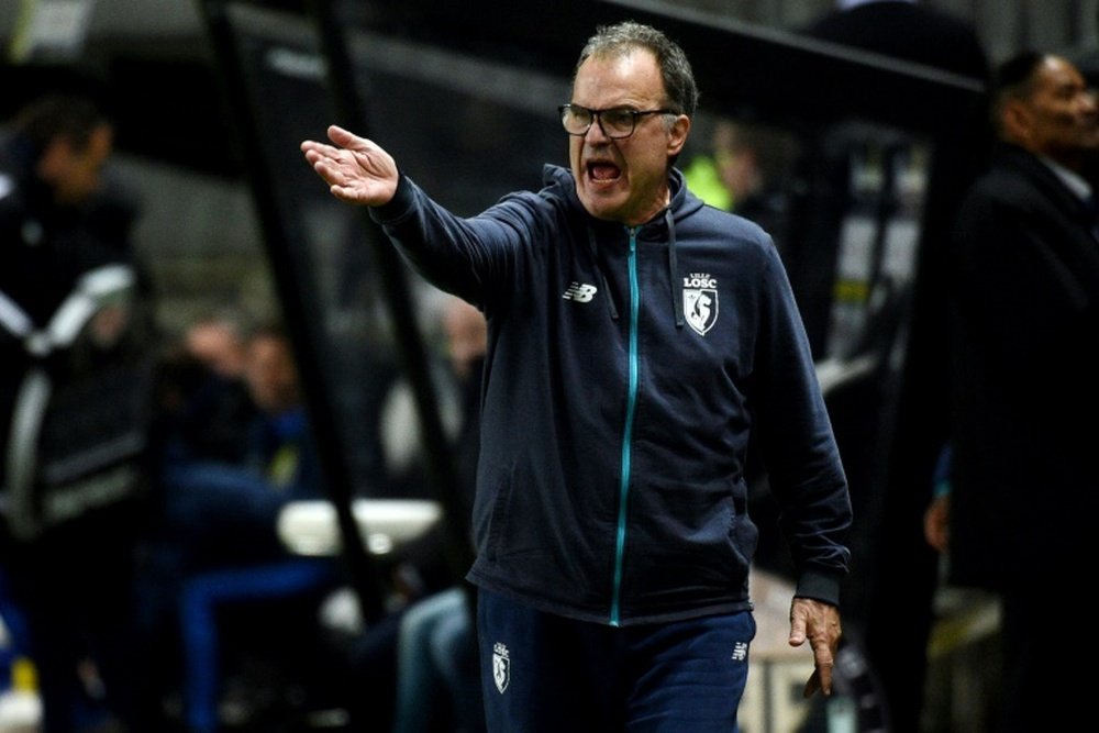 Mateusz Klich praises Leeds boss Marcelo Bielsa's methods. AFP