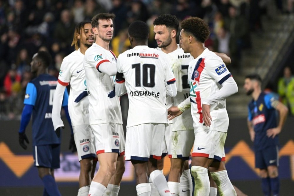 Luis Enrique's side are 13 points clear in Ligue 1. AFP