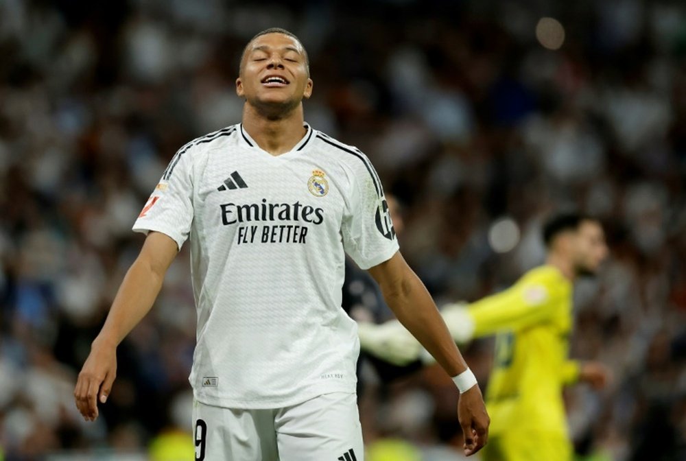 Mbappe is yet to look fully at home at Real Madrid since his arrival from PSG. AFP