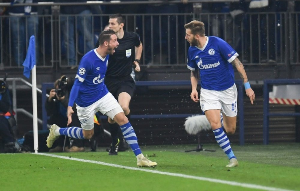 Guido Burgstaller grabbed an early goal. AFP