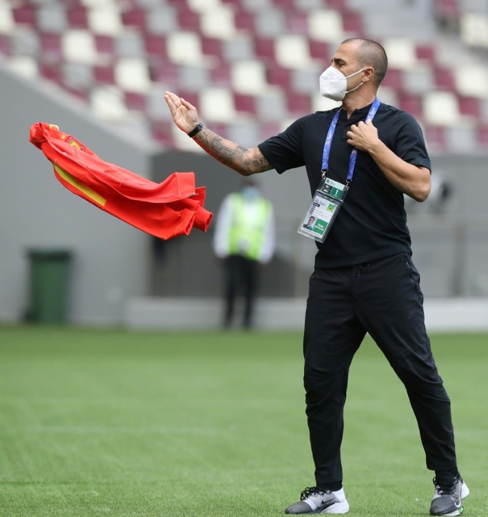 Cannavaro on brink of exit again at China's Guangzhou. AFP