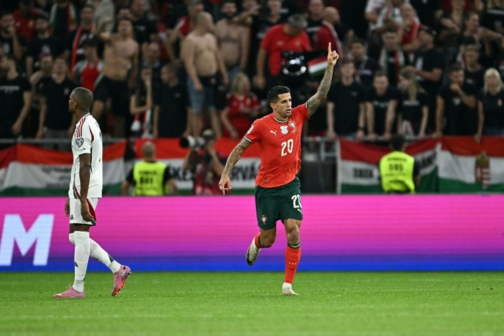 Portugal lead Group F on six points from Armenia on three. AFP