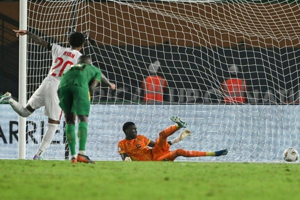 Cape Verdes Mendes scored the only goal from the penalty spot against Mauritania. AFP