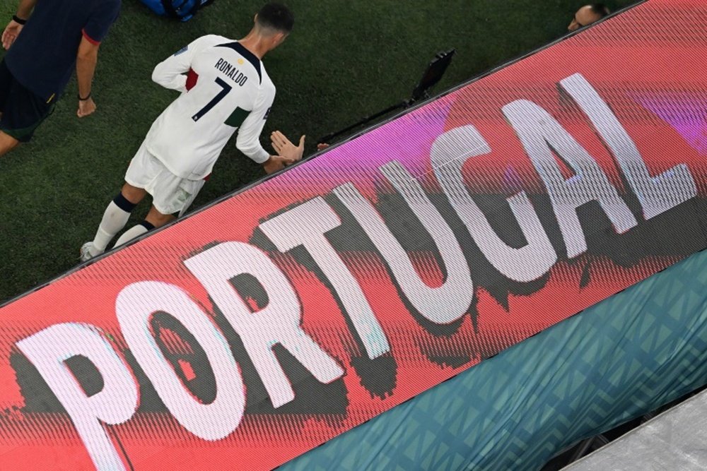 Cristian Ronaldo's Portugal take on Switzerland in the quarter-finals. AFP