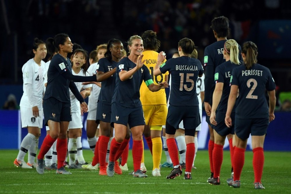 France got off to a dream start to the Women's World Cup. AFP
